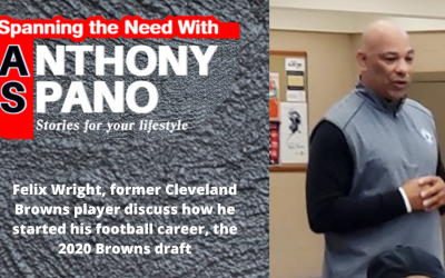 E6: Felix Wright, former Cleveland Browns player discuss how he started his football career, the 2020 Browns draft