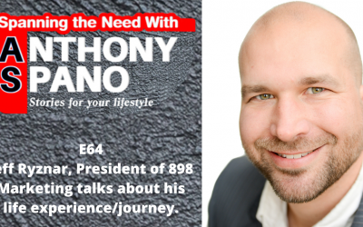 E67: Jeff Ryznar, President of 898 Marketing talks about his life experience/journey