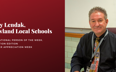 POTW, Education Edition: Gary Lendak, Howland Local Schools