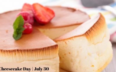 Celebrating with an Appetite, National Cheesecake Day on July 30th